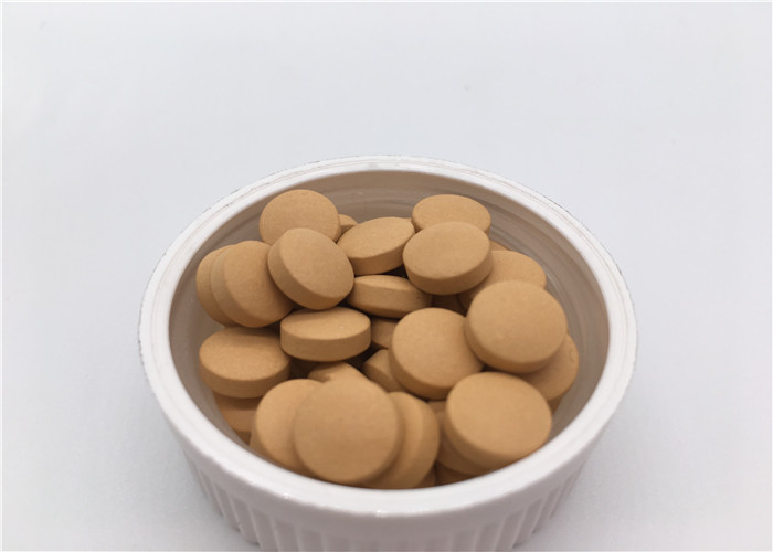 Round Shaped VT4C Vitamin B Tablets / Energy Boost Vitamin Supplement