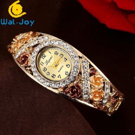WJ-6534 Baru Kedatangan Desain Unik Pabrik Langsung Klasik Flower Gelang Watch