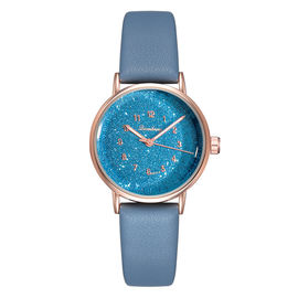 WJ-8448 Fashion Wanita Kualitas Baik Banyak Warna Putih Band Wanita Leather Watch